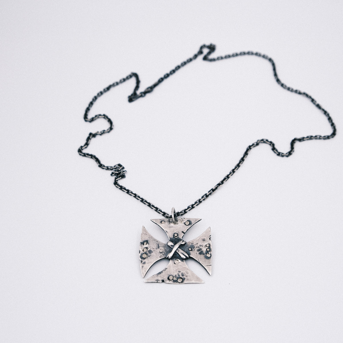 HandformedCrossWith925Chain