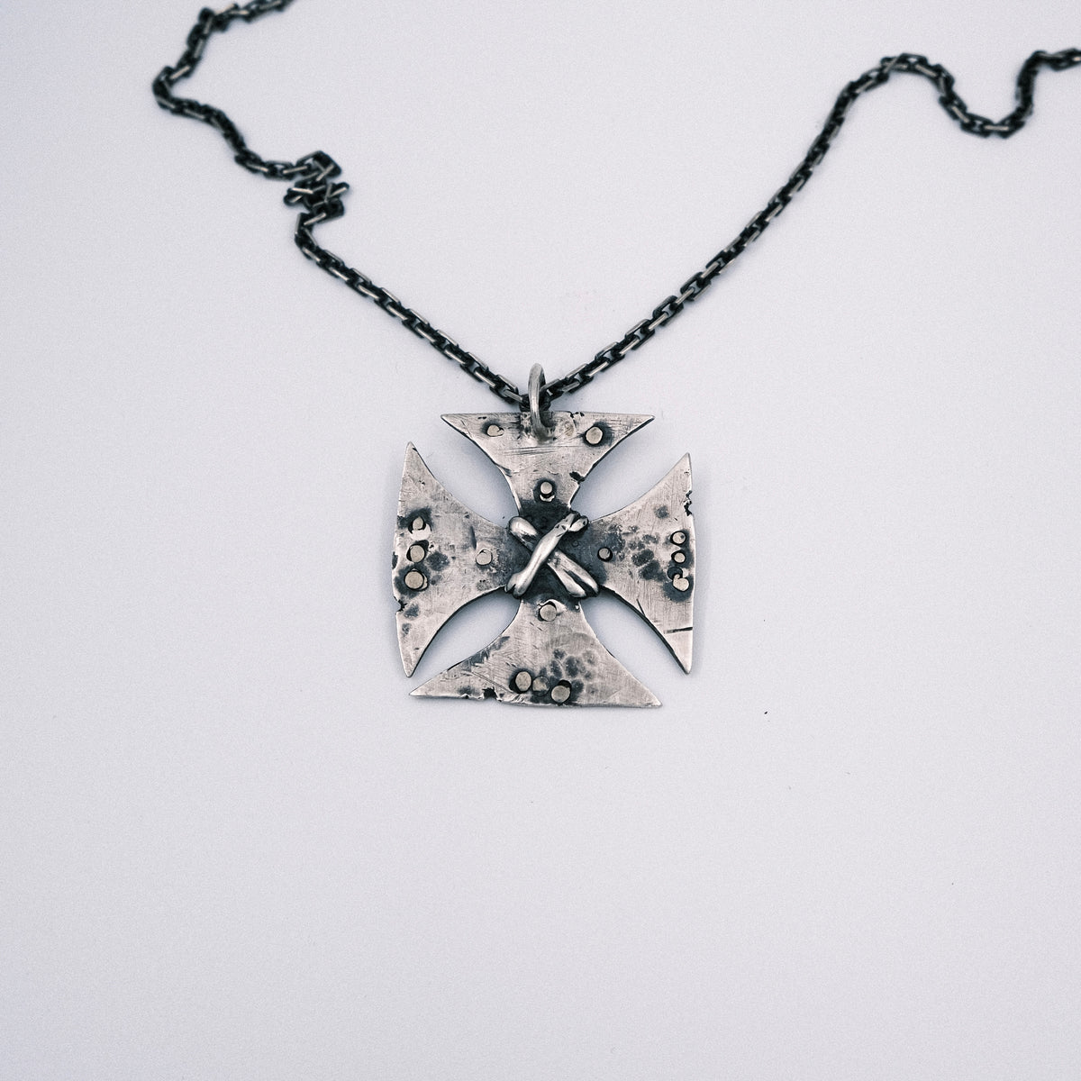 HandformedCrossWith925Chain