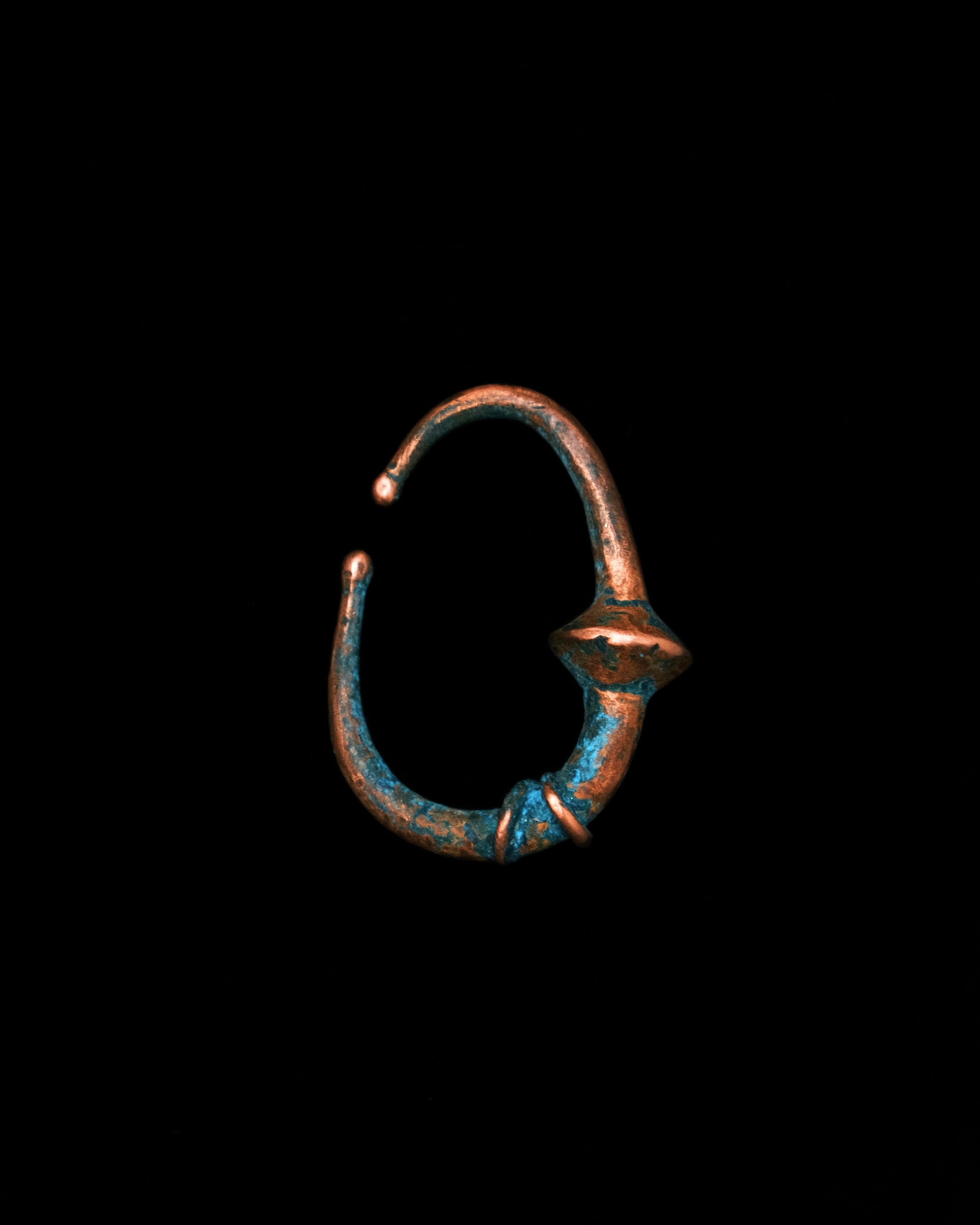 PATINA COPPER EAR CUFF