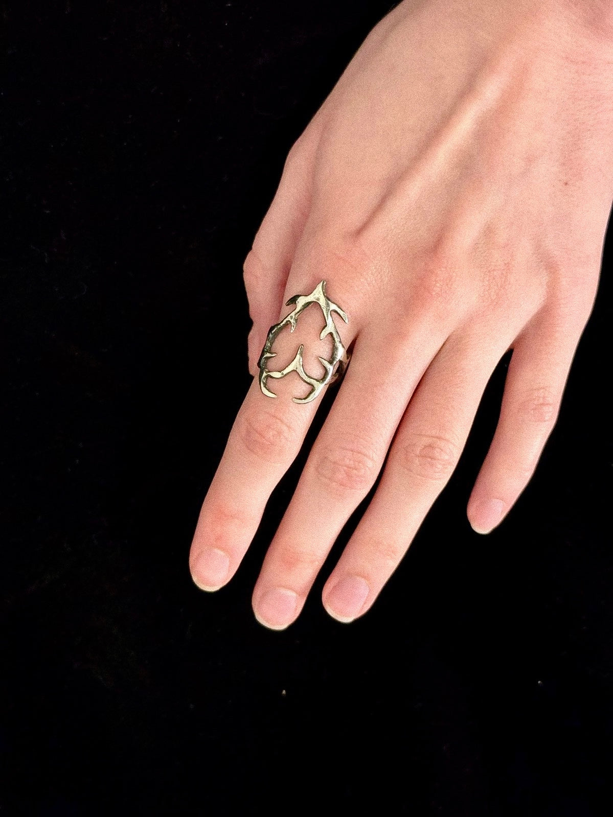 Iron Heart Ring