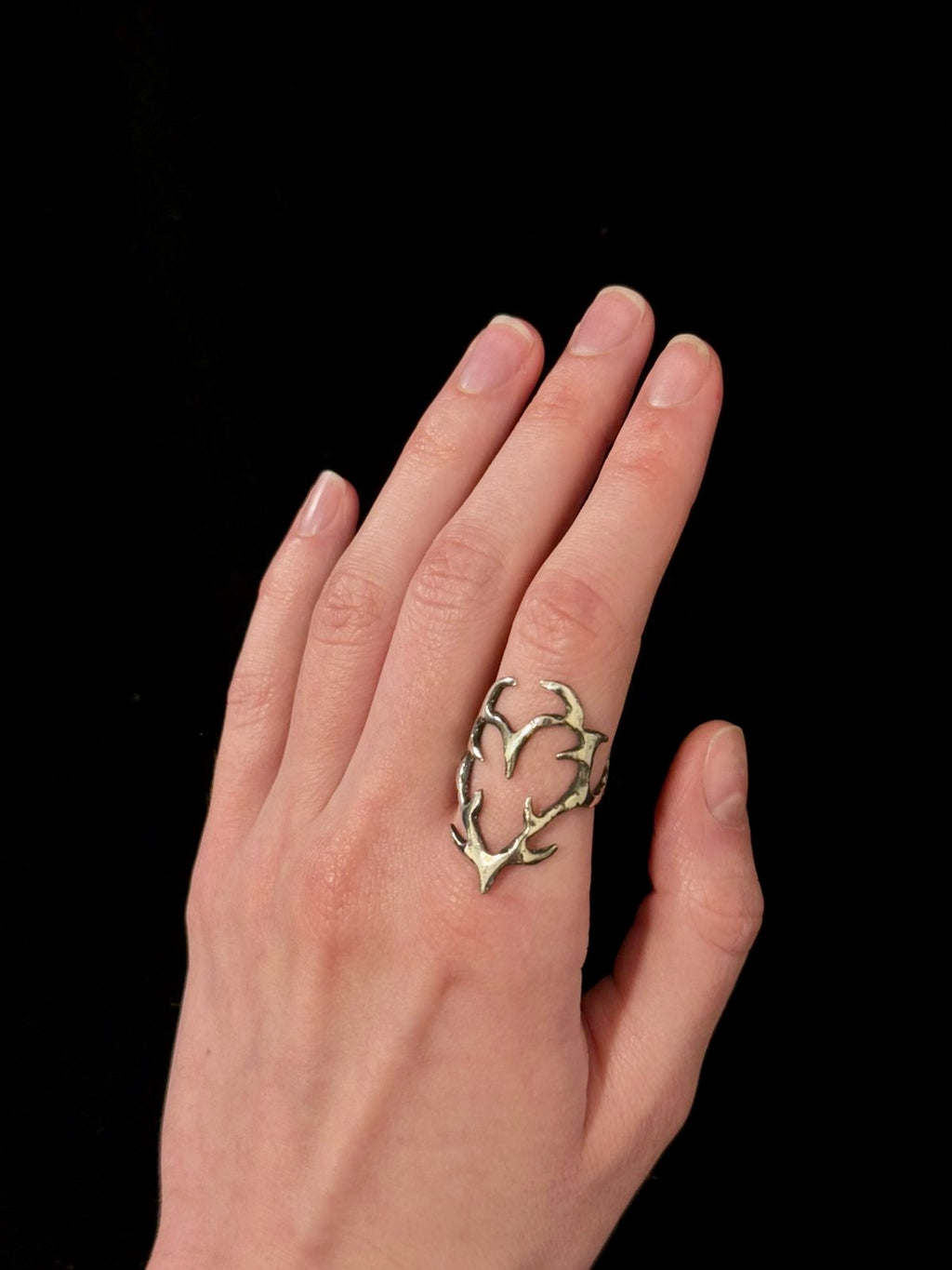 Iron Heart Ring